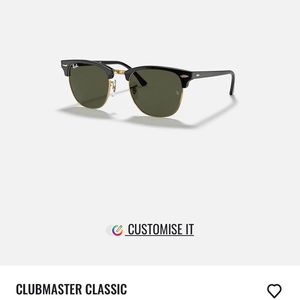 Raybans club master